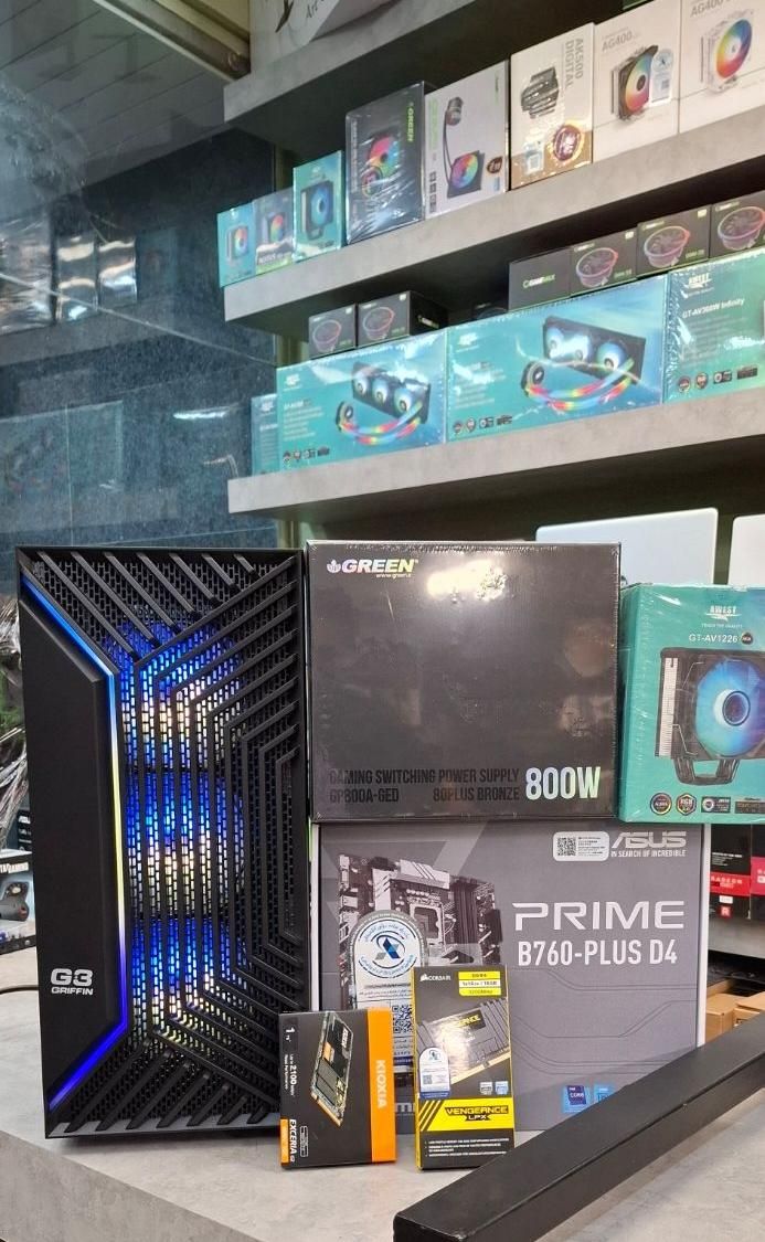 کیس گیمینگ کرای۵ نسل۱۴رم ۳۲گیگ گرافیگ RTX3070|رایانه رومیزی|یزد, |دیوار