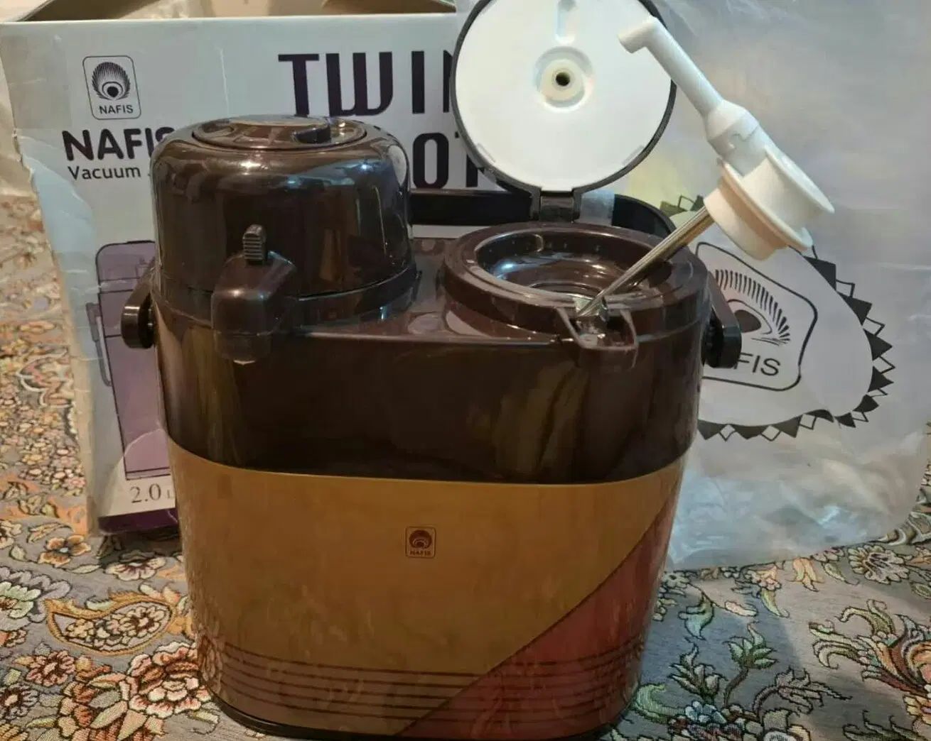 فلاسک دو قلو برند نفیس  نو نو|ظروف نگهدارنده، پلاستیکی، یک‌بارمصرف|تهران, شکوفه|دیوار