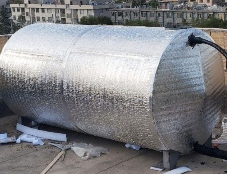 عایق کاری پشم شیشه الاستومری مخزن تانکر وموتورخانه|خدمات پیشه و مهارت|کرمان, |دیوار