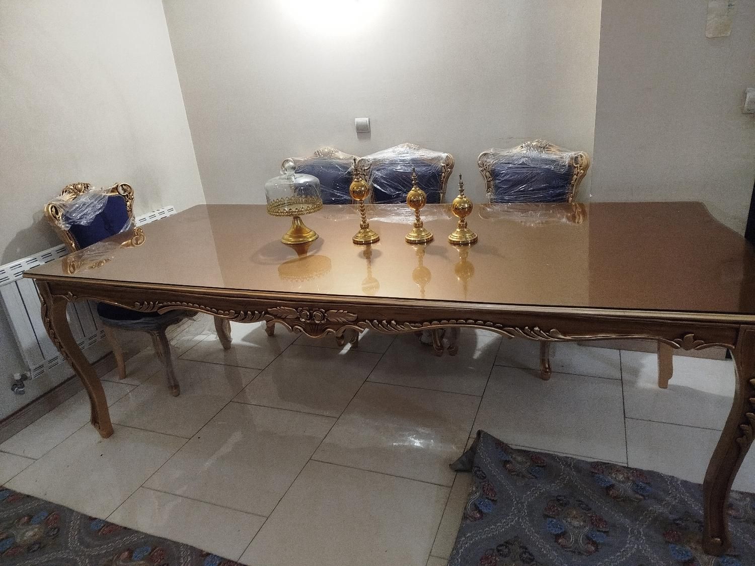 میز ناهارخوری ۸ نفره کلاسیک  چوب گردو|میز و صندلی غذاخوری|تهران, هوانیروز|دیوار