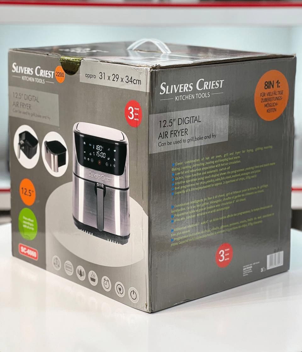 سرخ کن بدون روغن سیلورکرست حک شده12.5 لیتر سبد دار|اجاق گاز و لوازم برقی پختوپز|بیرجند, |دیوار