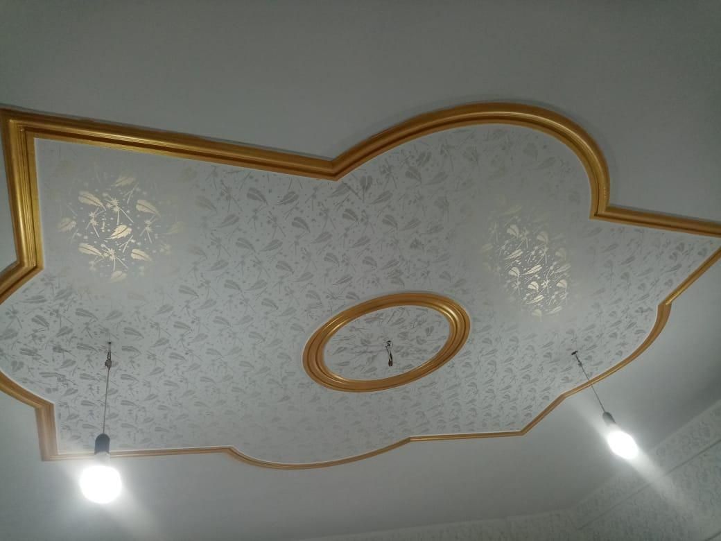 نقاشی ساختمان مدرن(طرح کاغذ دیواری)|خدمات پیشه و مهارت|قائم‌شهر, |دیوار