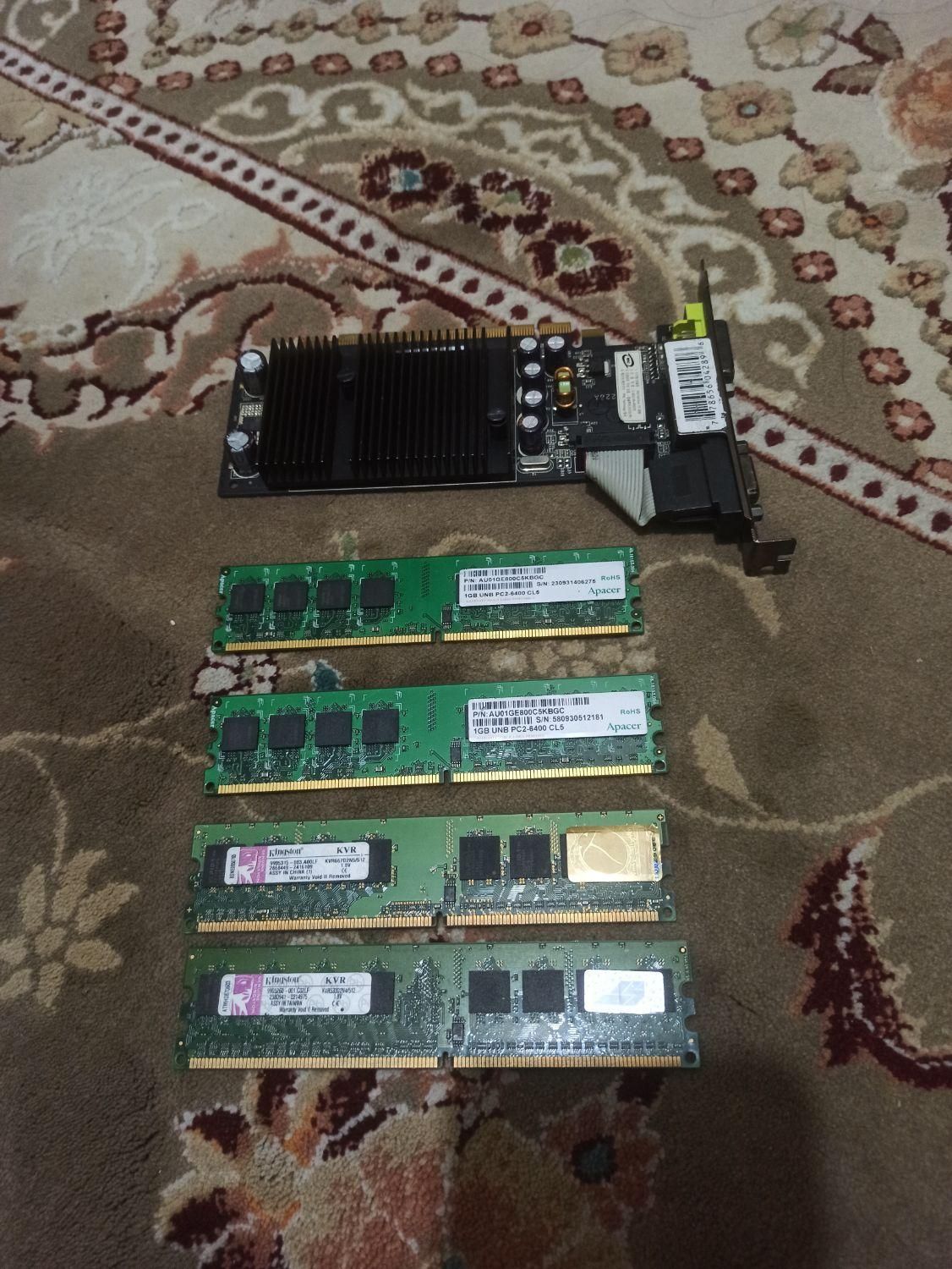 رم کارت گرافیک|قطعات و لوازم جانبی رایانه|اهواز, پادادشهر|دیوار