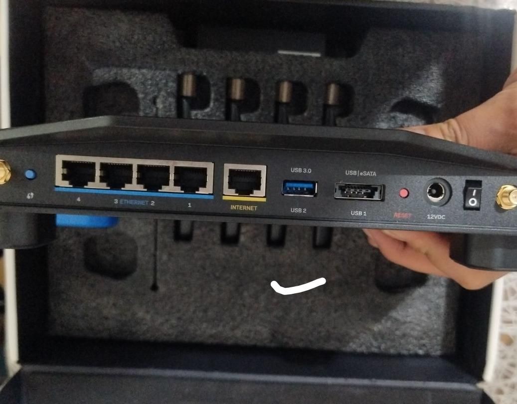 روتر لینکسیس 1900AC آبی|مودم و تجهیزات شبکه|تهران, تهراننو|دیوار