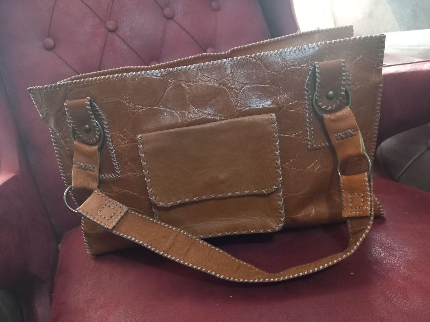 کیف چرم طبیعی|کیف، کفش، کمربند|شاندیز, |دیوار