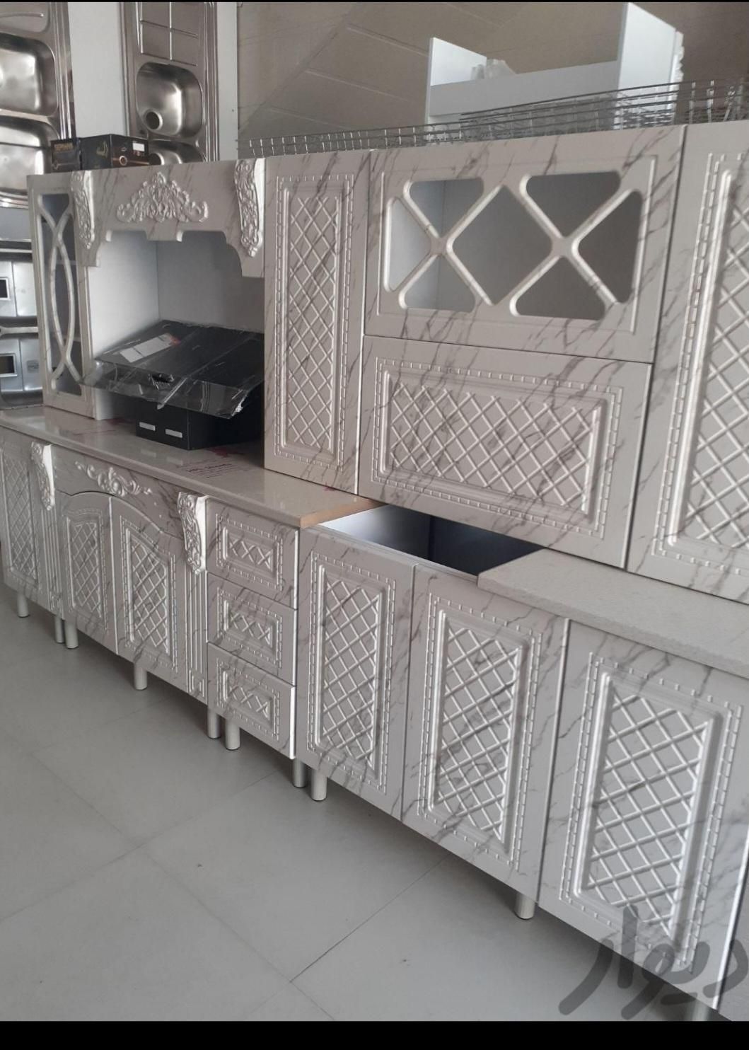 کابینت شیک پسند|آب‌چکان و نظم‌دهنده ظروف|الیگودرز, |دیوار