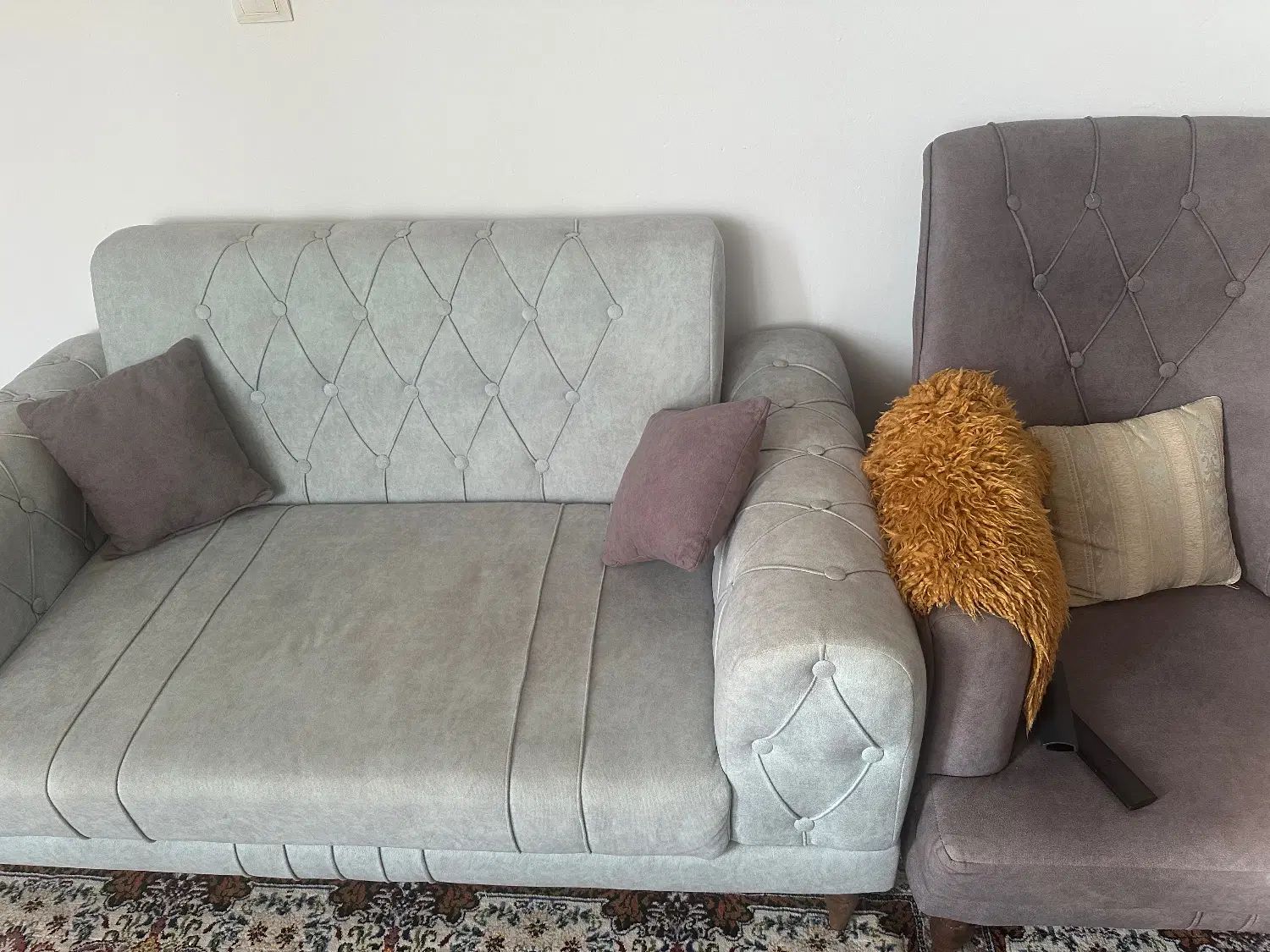 یک دست مبلمان چستر|مبلمان خانگی و میز عسلی|تهران, شهران جنوبی|دیوار