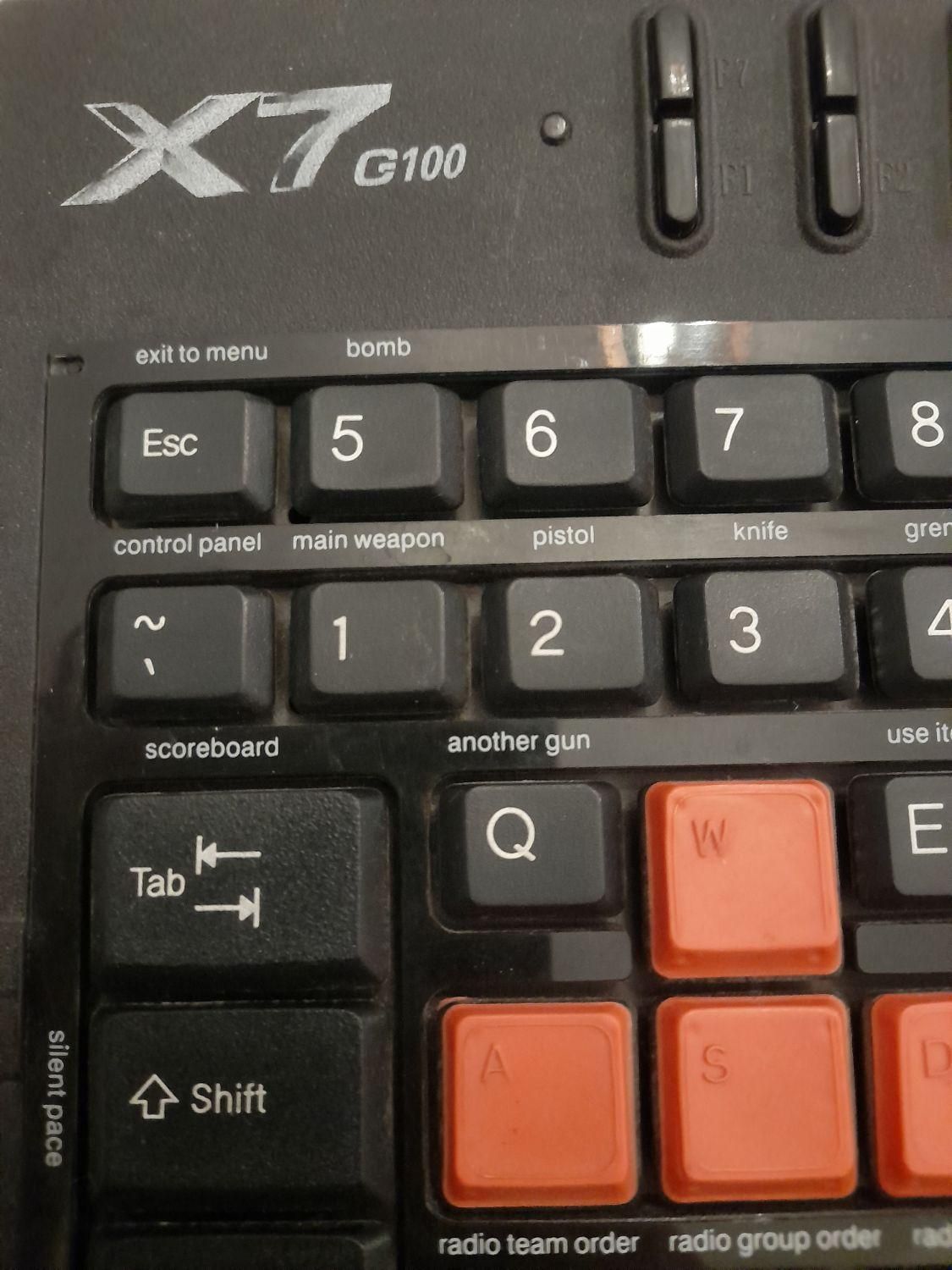 کیبورد گیمینگ a4tach x7g100 pro|قطعات و لوازم جانبی رایانه|فردیس, |دیوار