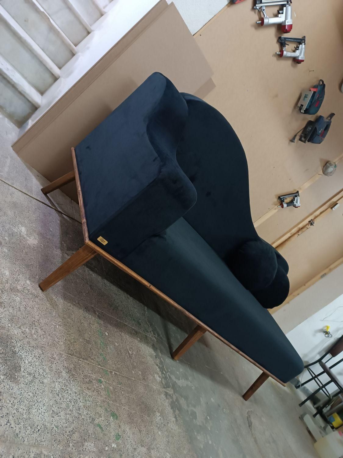 شزلون سه نفره 190 پاف نیمکت 457|مبلمان خانگی و میز عسلی|تبریز, |دیوار