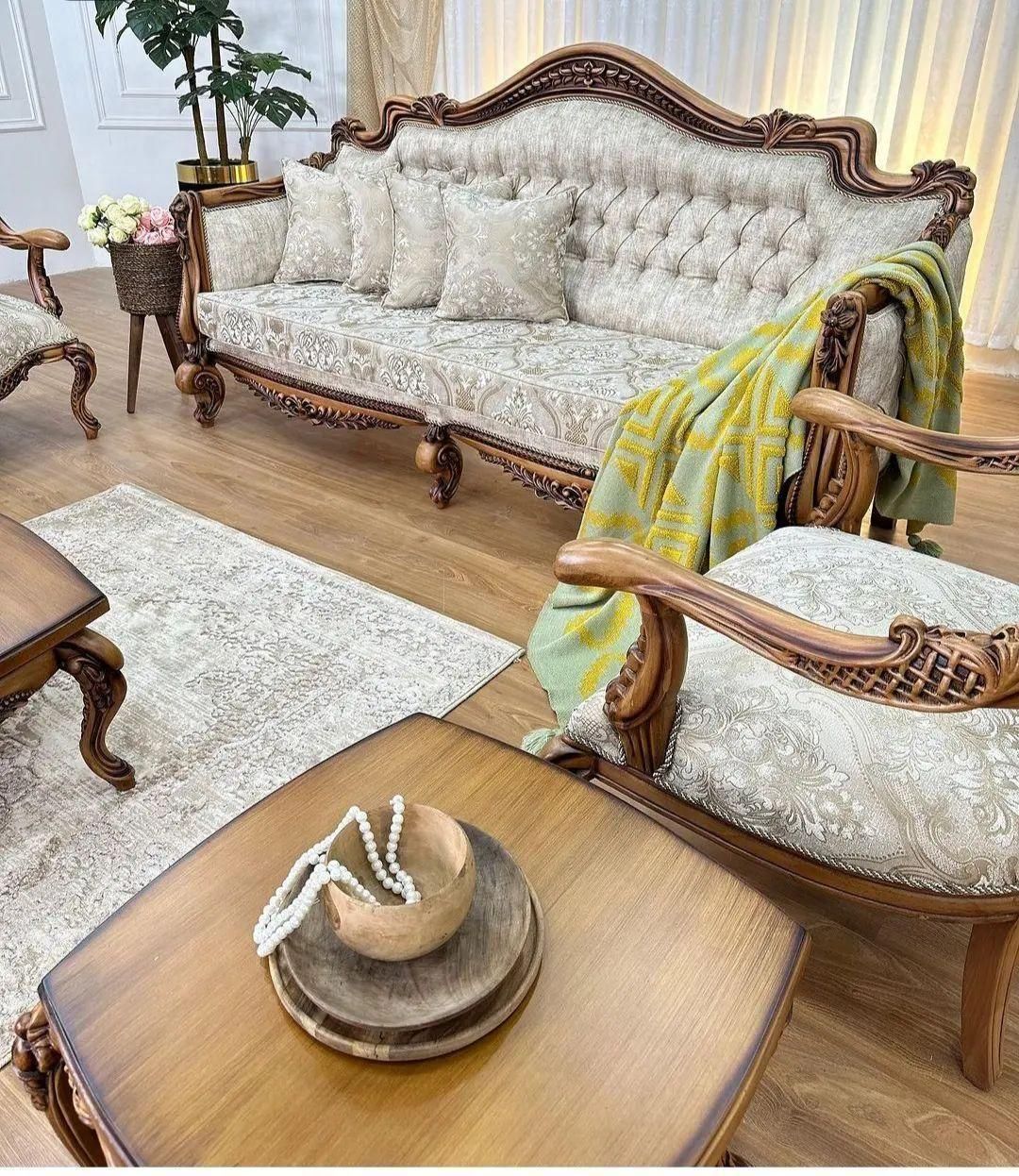 مبل و مبلمان گندمی|مبلمان خانگی و میز عسلی|قزوین, |دیوار