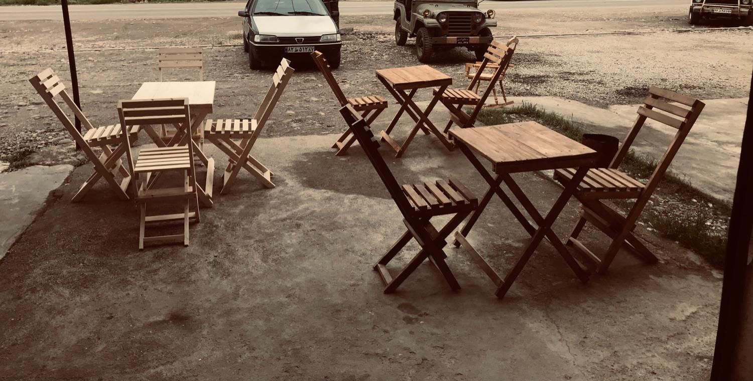 میز و صندلی تاشو|میز و صندلی غذاخوری|تنکابن, |دیوار