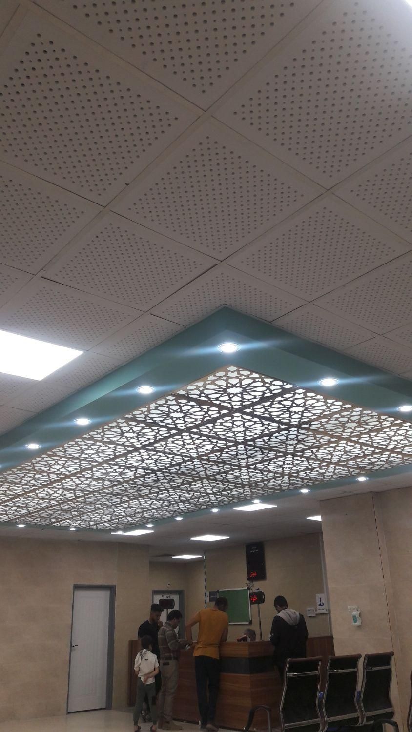 اجرای انواع سقف کاذب .تایل ۶۰×۶۰.کناف .سقف کشسان|خدمات پیشه و مهارت|برازجان, |دیوار