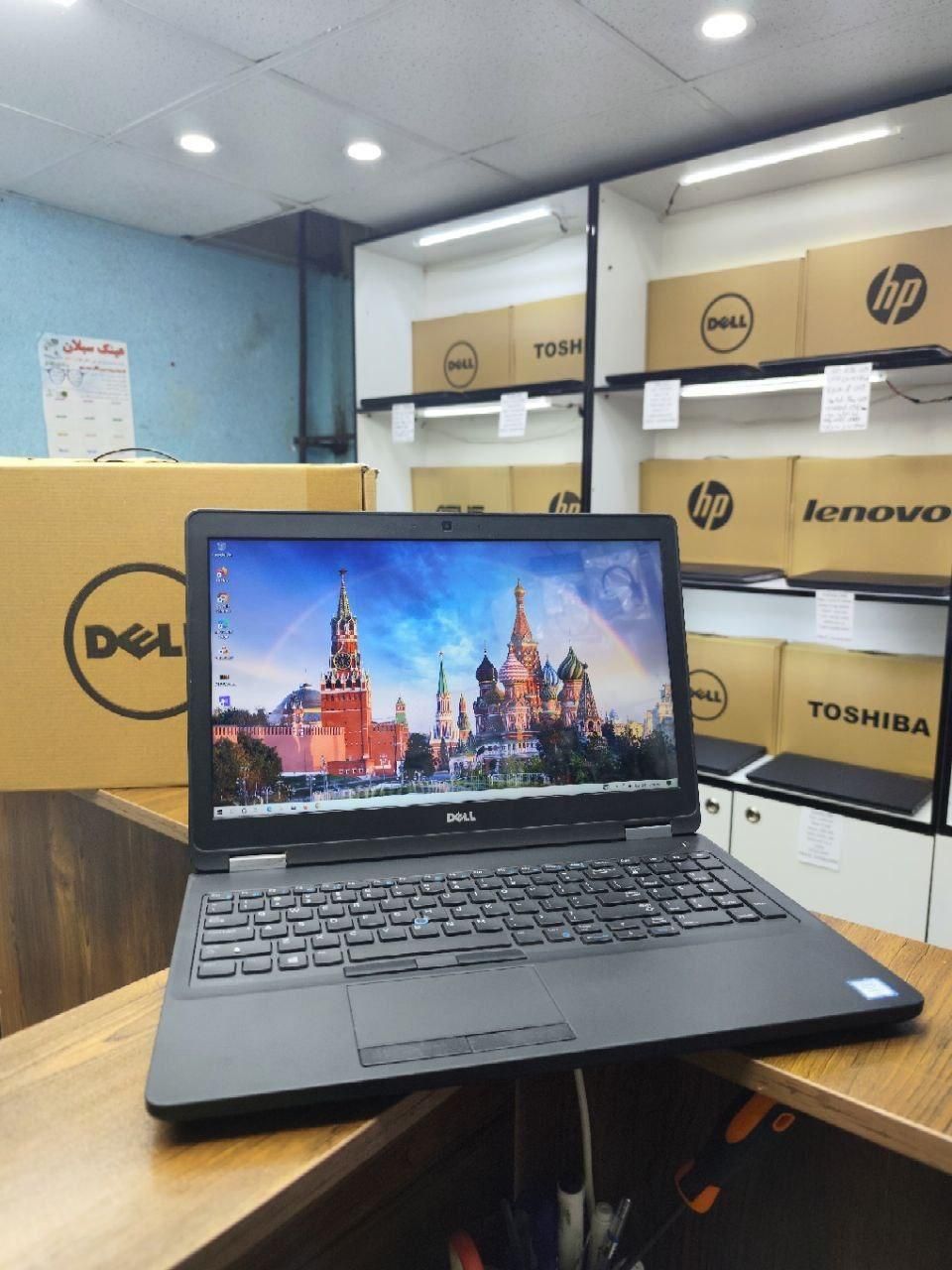 لپ تاپ dell  core i7 هشت هسته ای .گرافیک ۲ مجزا|رایانه همراه|گلستان (تهران), |دیوار