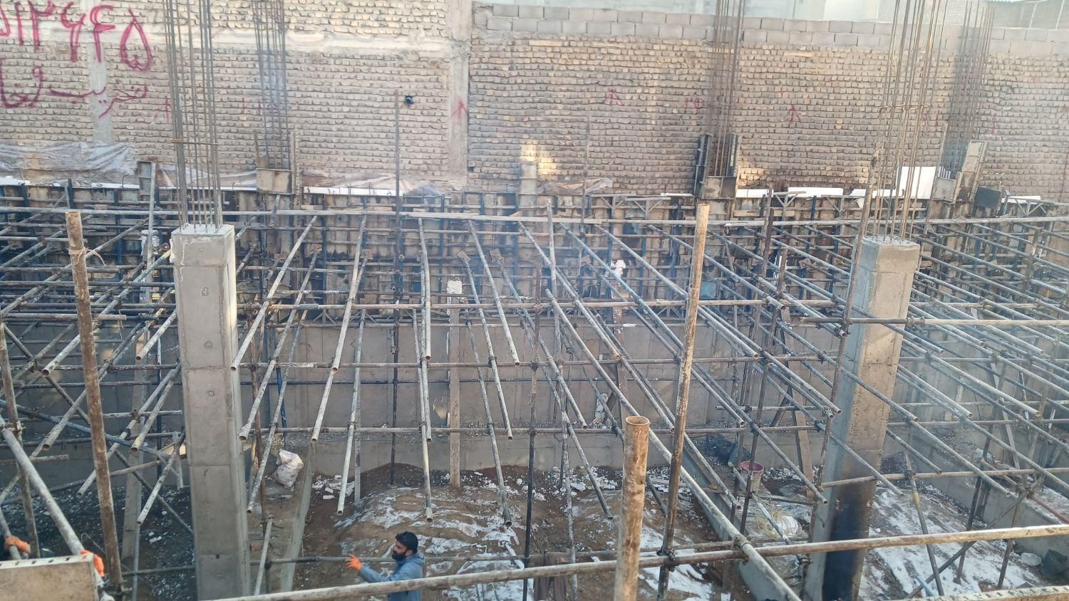 داربست منتظری ساختمانی. و غیره|خدمات پیشه و مهارت|نیشابور, ده حلاج|دیوار