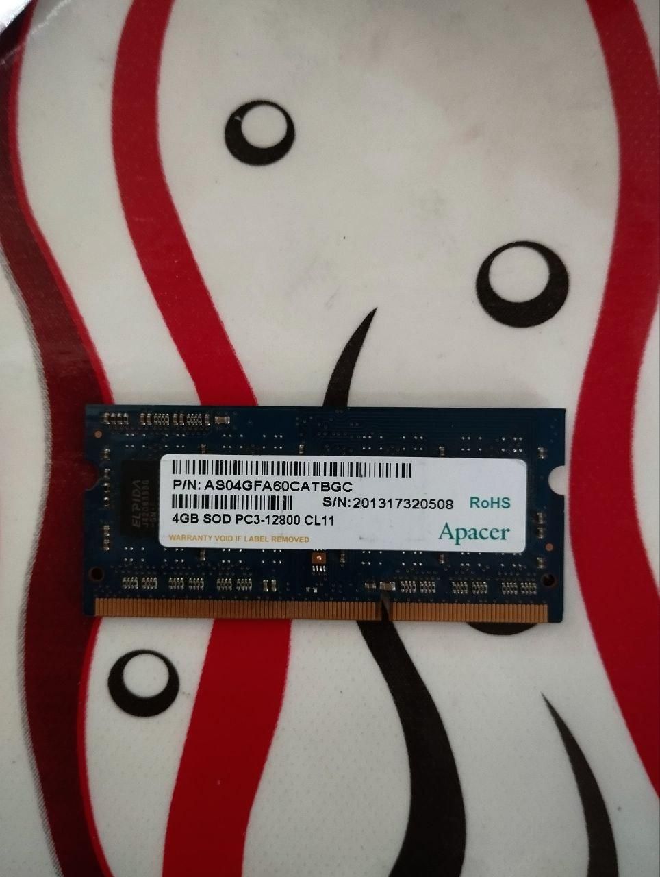 رم لپتابی 4GB DDR4|قطعات و لوازم جانبی رایانه|مشهد, کوشش|دیوار