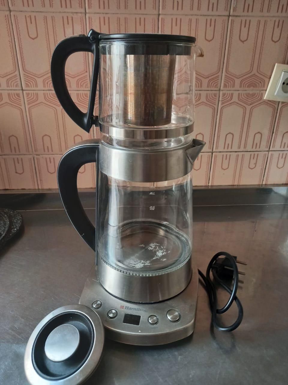 چای ساز همیلتون شیشه ای|سماور، چای‌ساز، قهوه‌ساز|تهران, خواجه نظام الملک|دیوار