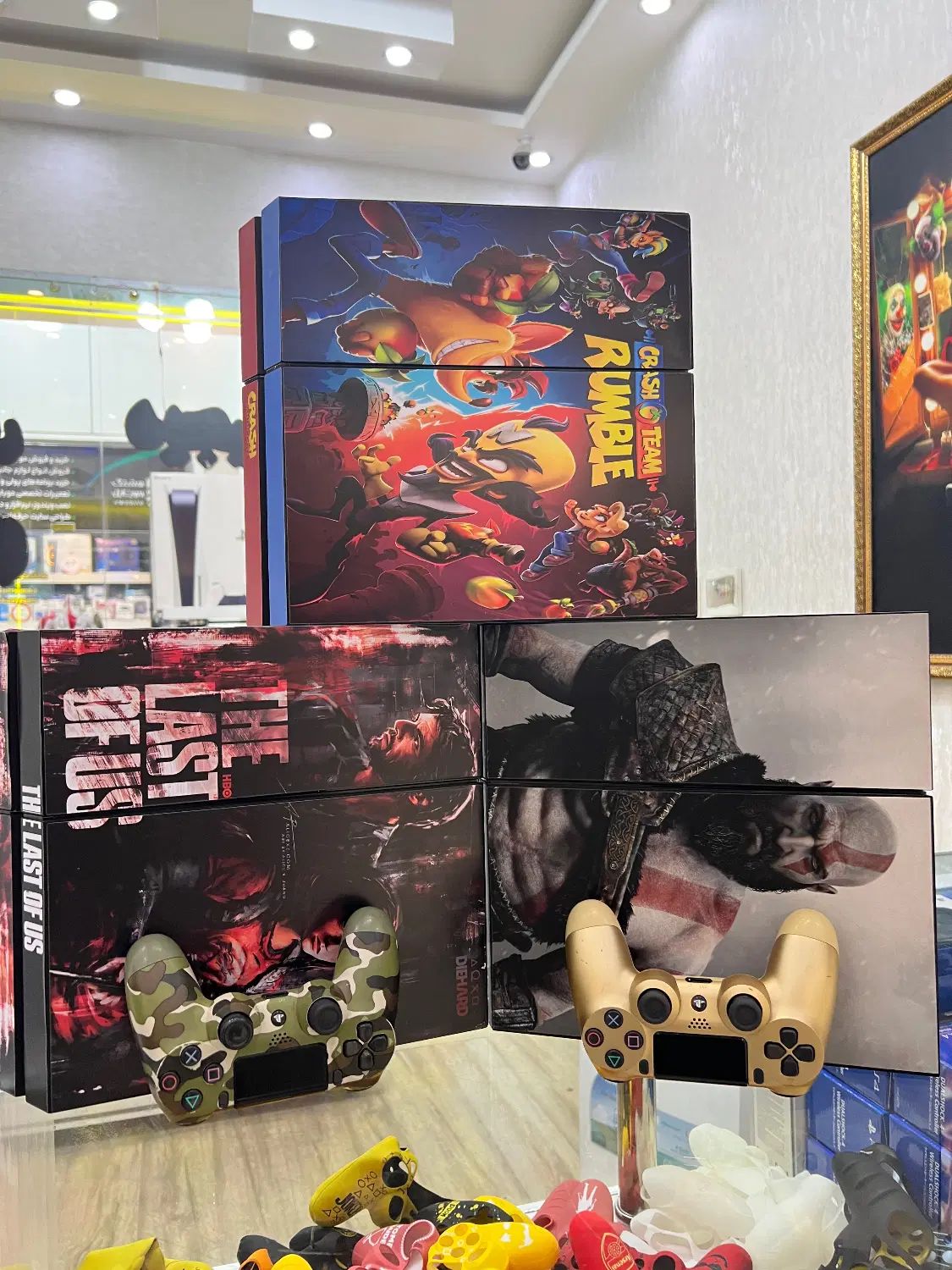 انواع ps4 با هارد ۵۰۰ گیگ کپی خور ۲ دسته در حد نو|کنسول، بازی ویدئویی و آنلاین|تبریز, |دیوار