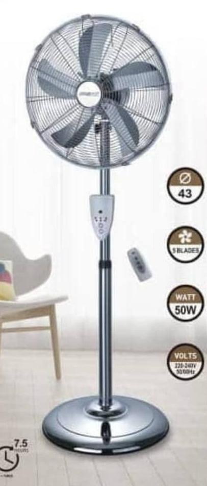 پنکه تمام استیل پره فلزی قصرسوگا|پنکه و تصفیهکنندهٔ هوا|مشهد, هنرور|دیوار