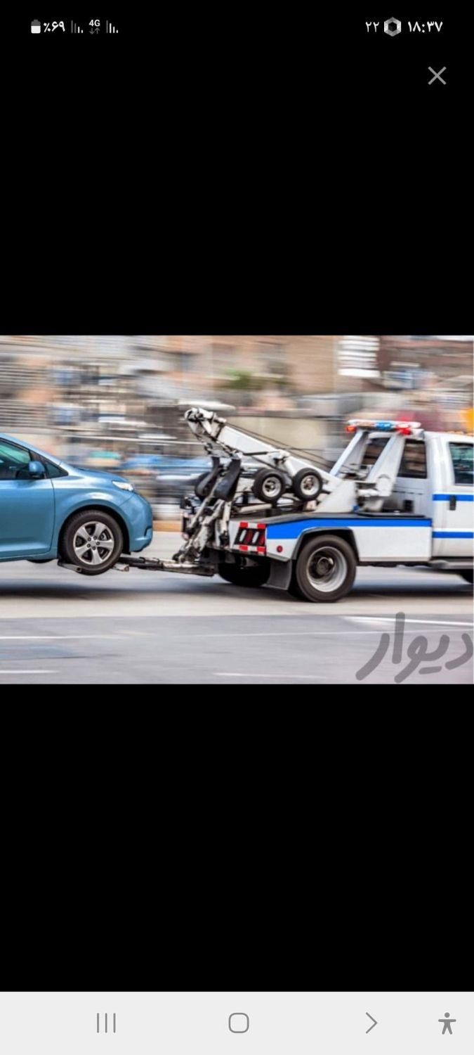 یدک کش جرثقیل خودرو بر امداد خودرو|خدمات حمل و نقل|مشهد, کوثر|دیوار