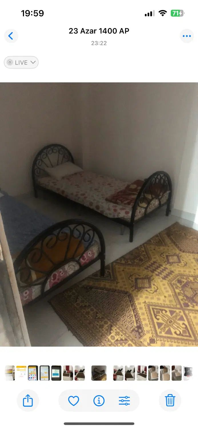 تخت و تشک|تخت و سرویس خواب|مشهد, سرافرازان|دیوار