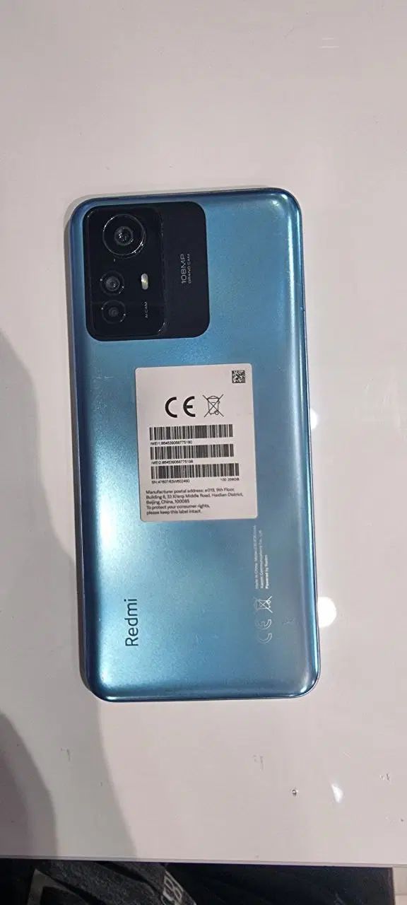 شیائومی Redmi Note 12S با حافظهٔ ۲۵۶ گیگابایت|موبایل|کرج, کیانمهر|دیوار