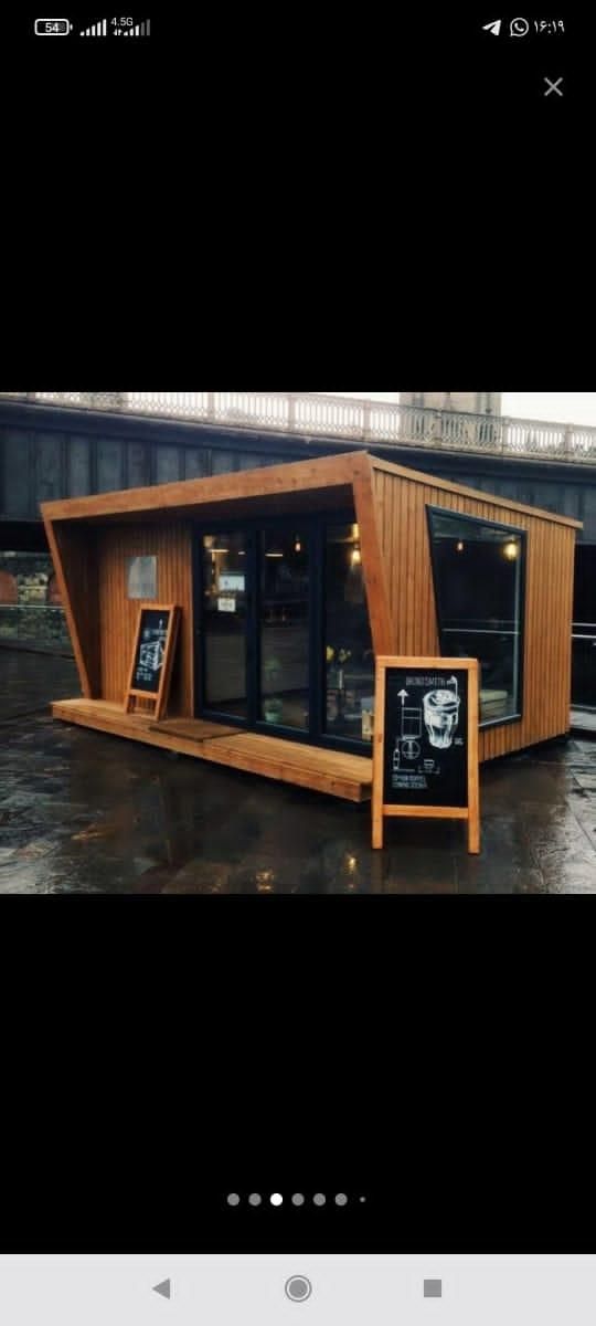 کانکس فست فود سیار ثابت متحرک|کافی‌شاپ و رستوران|تهران, قصر فیروزه ۱|دیوار