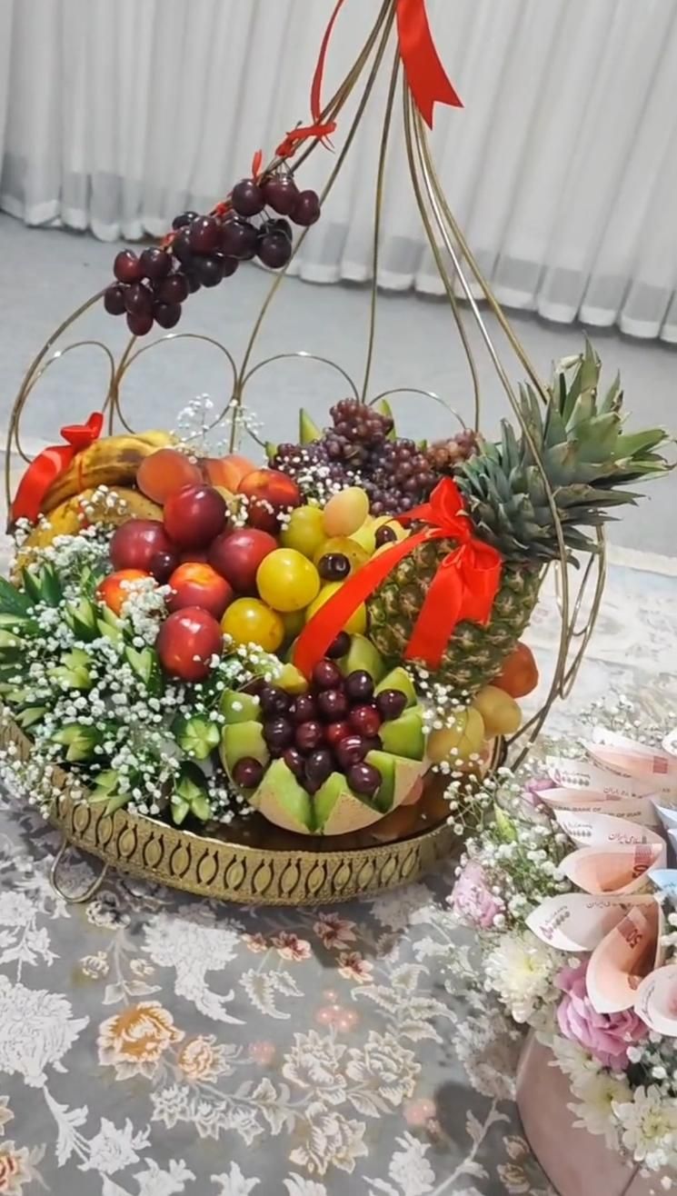 میوهآرایی حرفهای برای مراسم شما|صنایع دستی و سایر لوازم تزئینی|قم, زاویه|دیوار