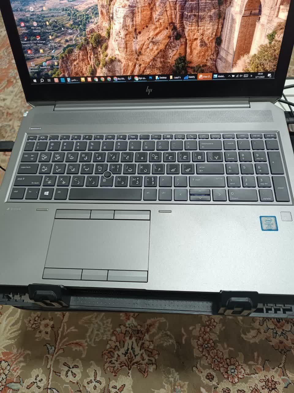 HP zbook G6با i7 9850H رم۳۲گرافیک 4گیگT2000قدرتمند|رایانه همراه|قم, علی آباد سعدگان|دیوار