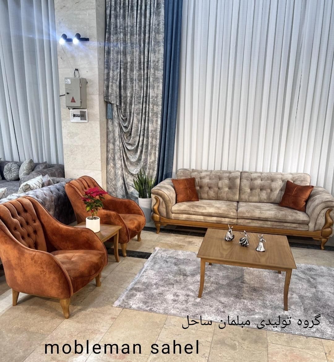 مدل اطلس8نفره مکانیزم مآهستیم تا شما گران نخرید|مبلمان خانگی و میز عسلی|آبیک, |دیوار