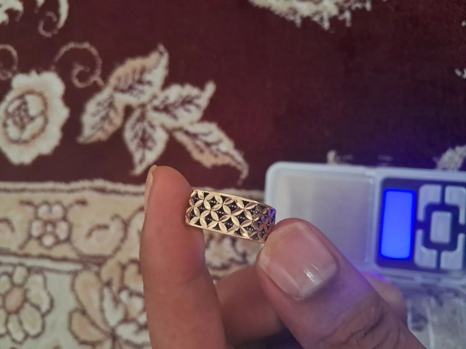 حلقه طلا زنانه|جواهرات|اصفهان, بابوکان|دیوار