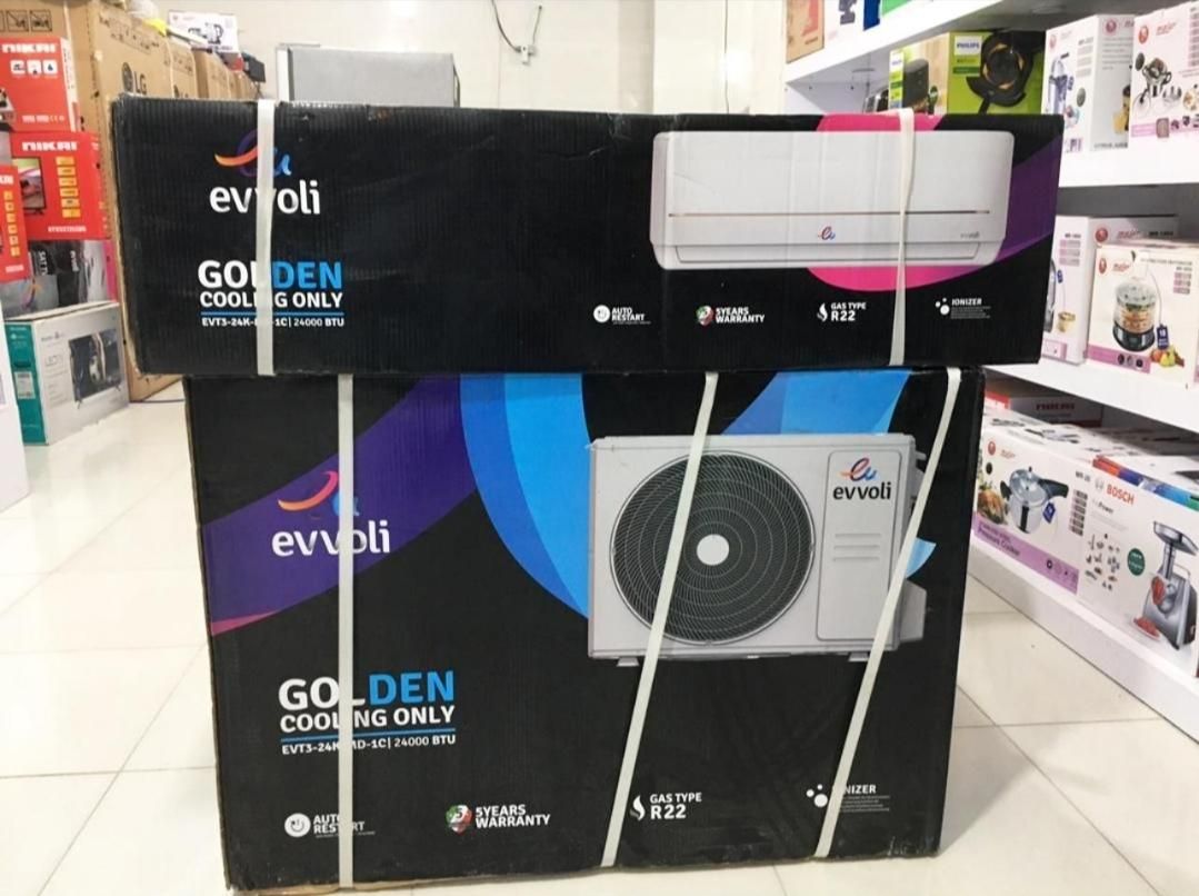 کولر‌گازی‌ 12 هزار 18هزار 24 هزار 30هزار ایولی|کولر گازی و فن‌کوئل|قم, نیروگاه|دیوار