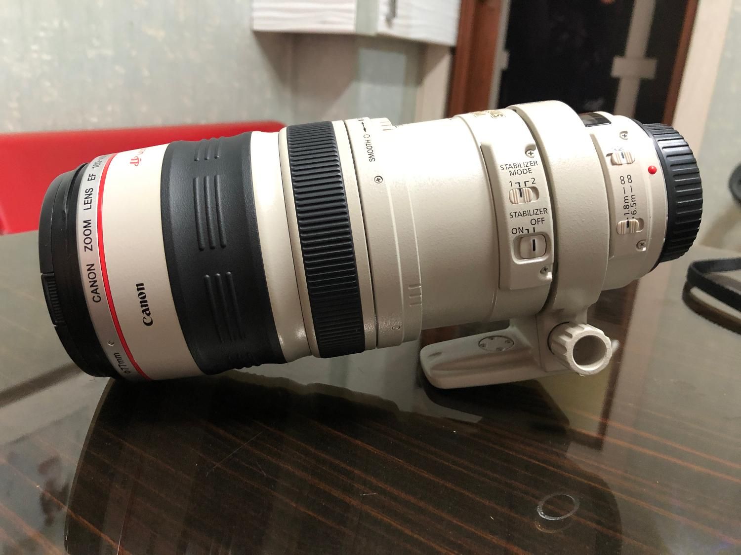 لنز کانن ۱۰۰-۴۰۰|دوربین عکاسی و فیلمبرداری|تهران, سعادتآباد|دیوار