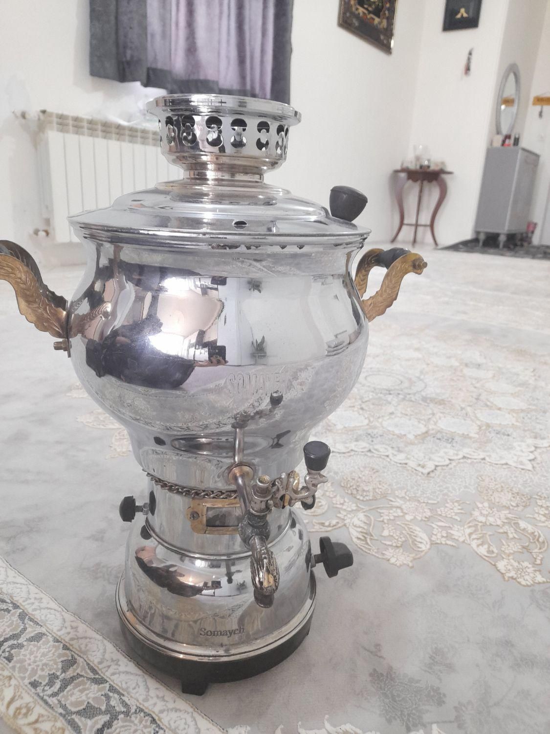 سماور کوره ای ۶لیتری درحدنو|سماور، چای‌ساز، قهوه‌ساز|تهران, خلیج فارس|دیوار