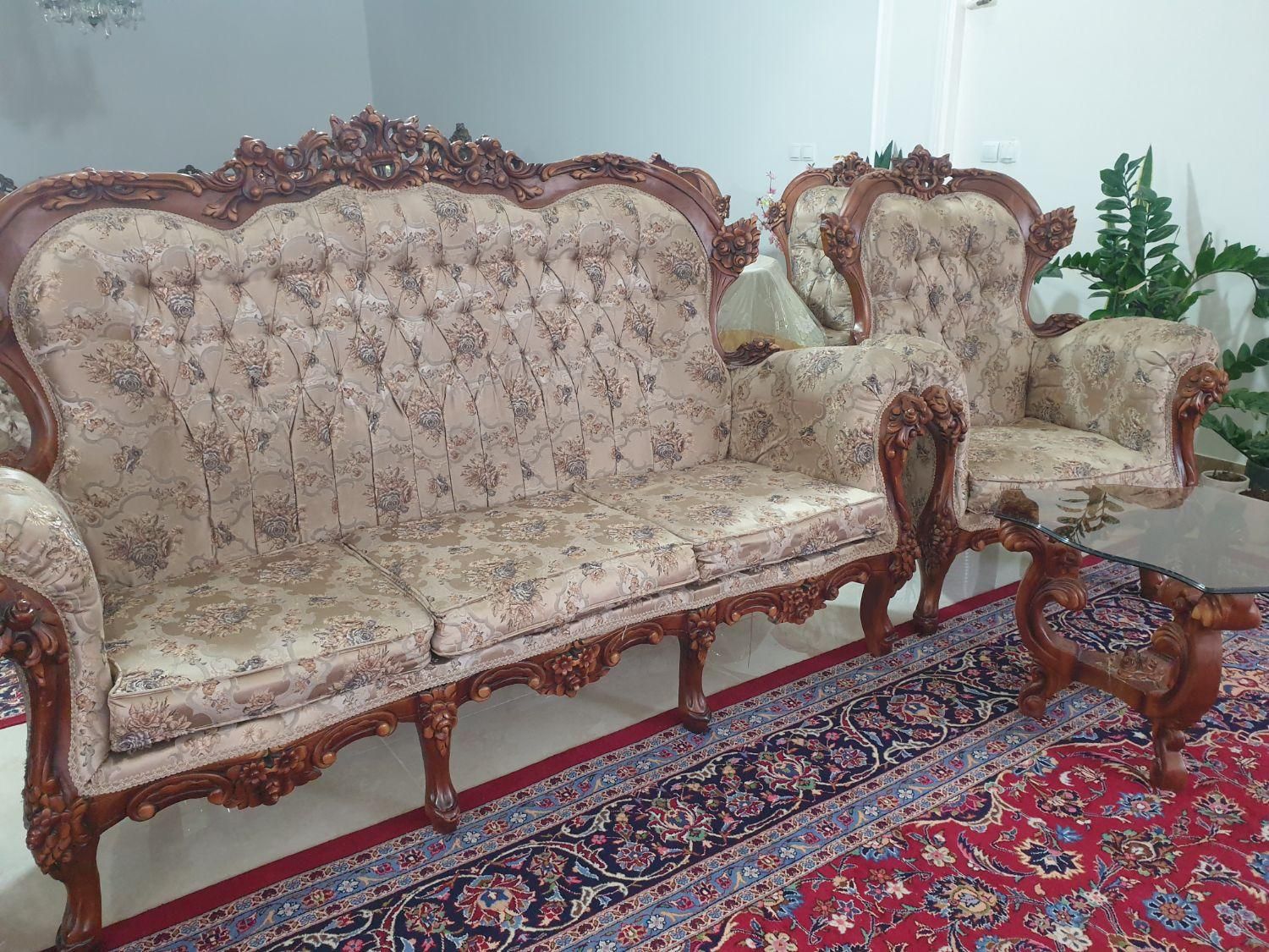 مبلمان،جلومبلی،عسلی میز ناهار خوری،۸ عددصندلی|مبلمان خانگی و میز عسلی|کرمانشاه, |دیوار