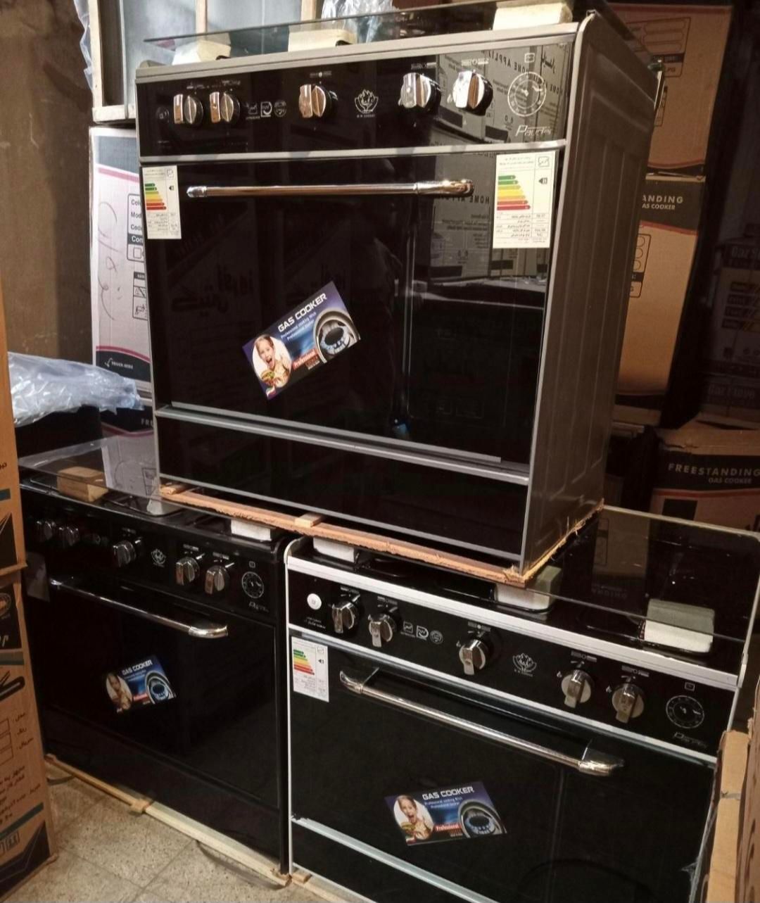 اجاق گاز طرح فر 5شعله لعابی جنرالGorganferdoskala|اجاق گاز و لوازم برقی پختوپز|گرگان, |دیوار