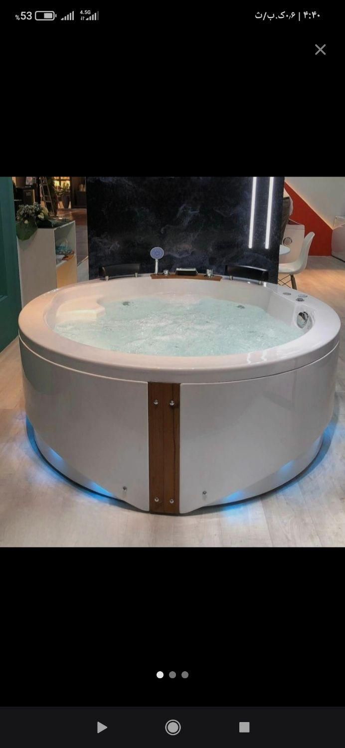وان جکوزی چهار نفره دو موتور ترموزا تیپ3 *175/175*|لوازم حمام|مشهد, زمرد|دیوار