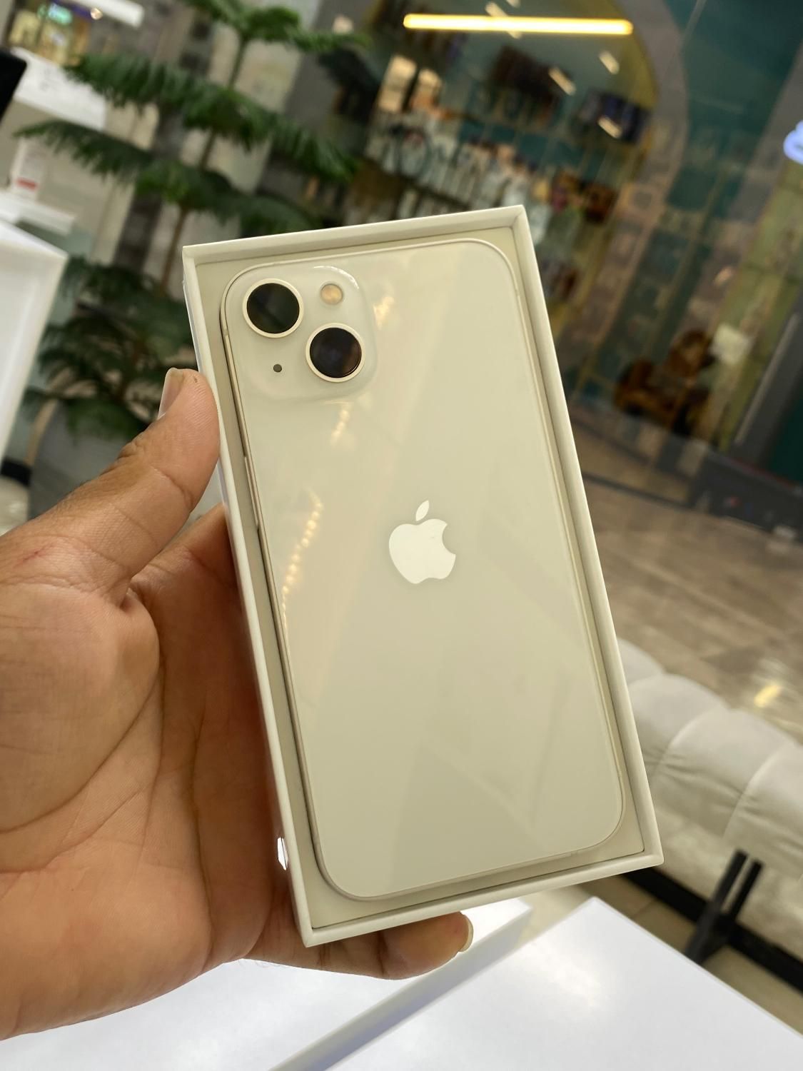 iphone 13 سفید خیلی تمیز|موبایل|یزد, |دیوار