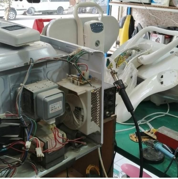 تعمیر لوازم خانگی برد الکترونیکی (بخور سرد اتو پرس|خدمات پیشه و مهارت|قم, چهار مردان|دیوار