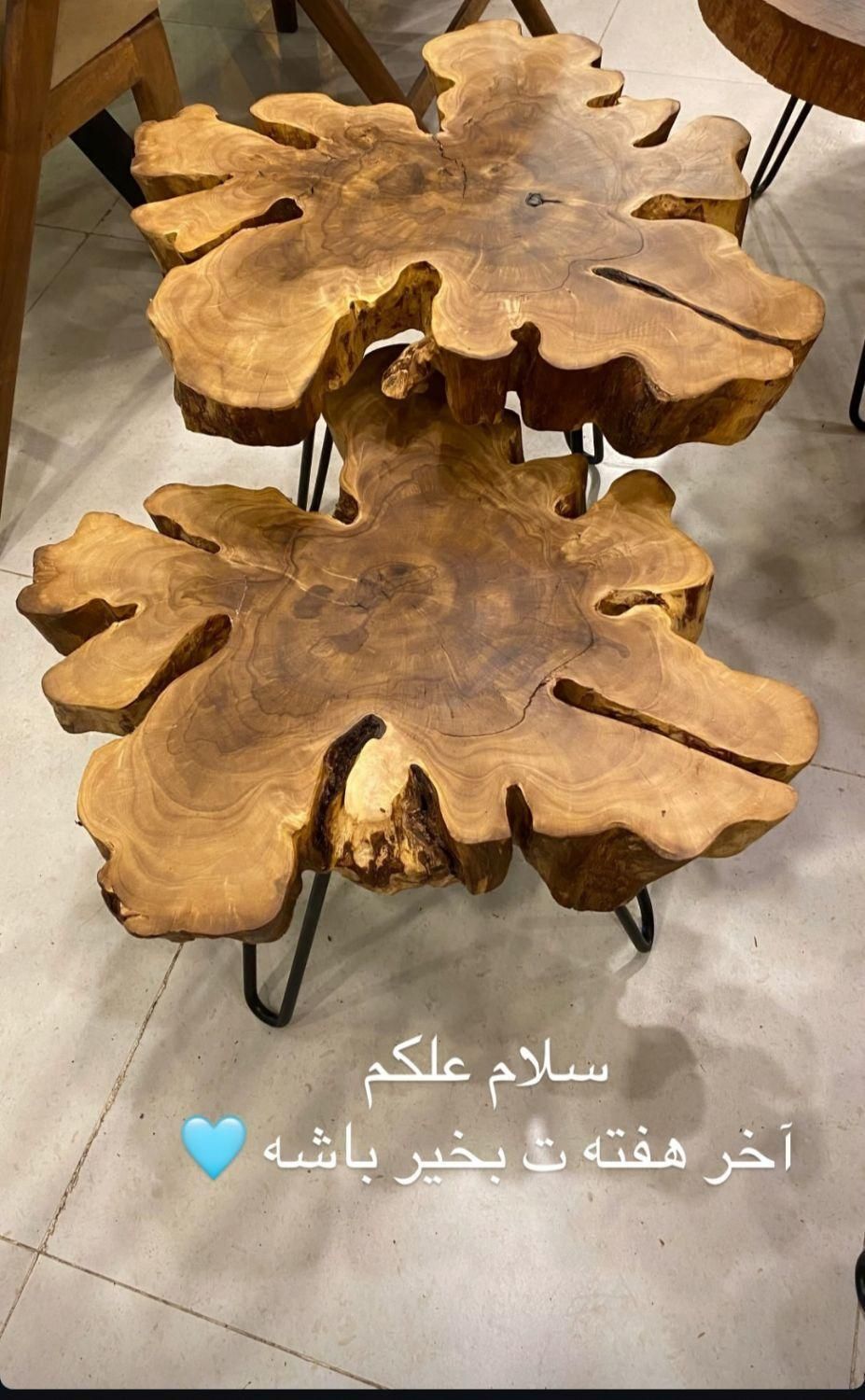 تولید عسلی وجلو مبلی رستیک|مبلمان خانگی و میز عسلی|ساری, |دیوار