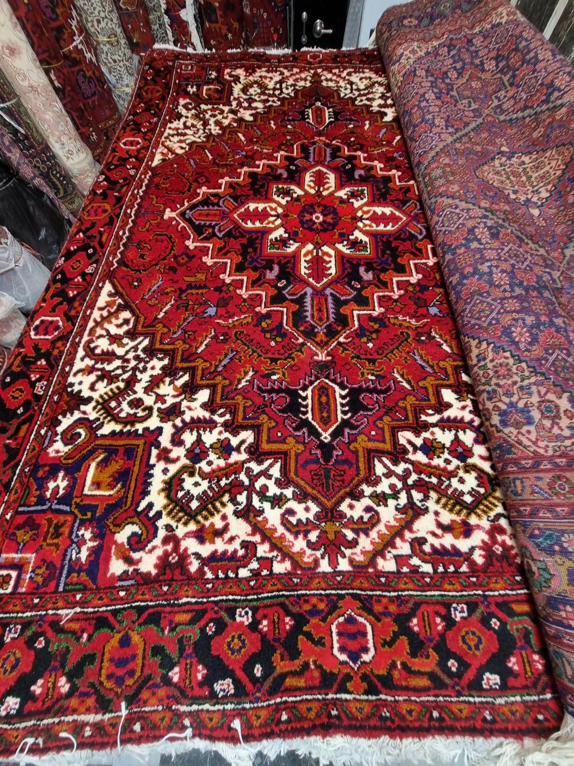 تک تک فرش|فرش|مراغه, |دیوار