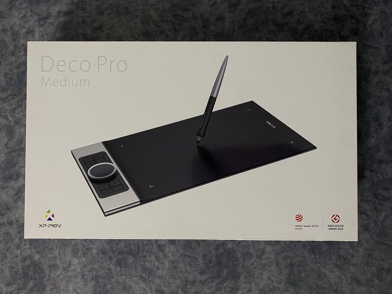 قلم نوری xp-pen deco pro medium|قطعات و لوازم جانبی رایانه|فلاورجان, |دیوار