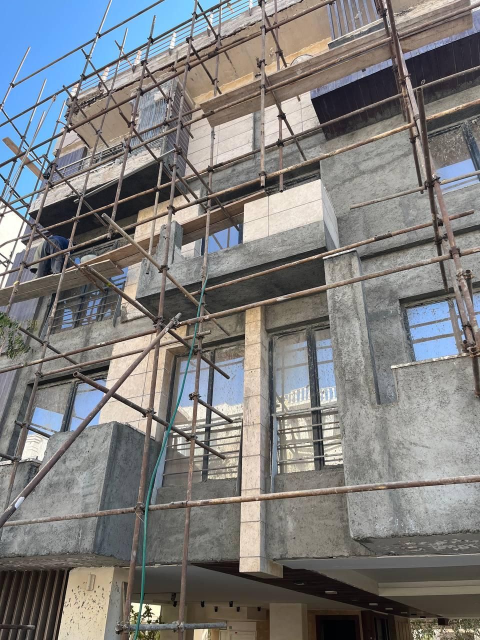 تخریب و سیمانکاری دیوار چینی|خدمات پیشه و مهارت|کیش, |دیوار