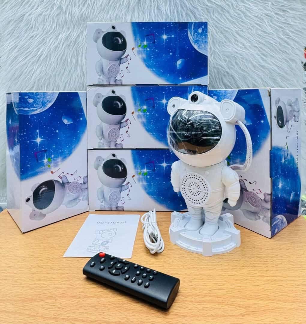 پروژکتور ربات کهکشانی فضانورد اسپیکردار با کیفیت|چراغ خواب و آباژور|مشهد, کوی سیدی|دیوار