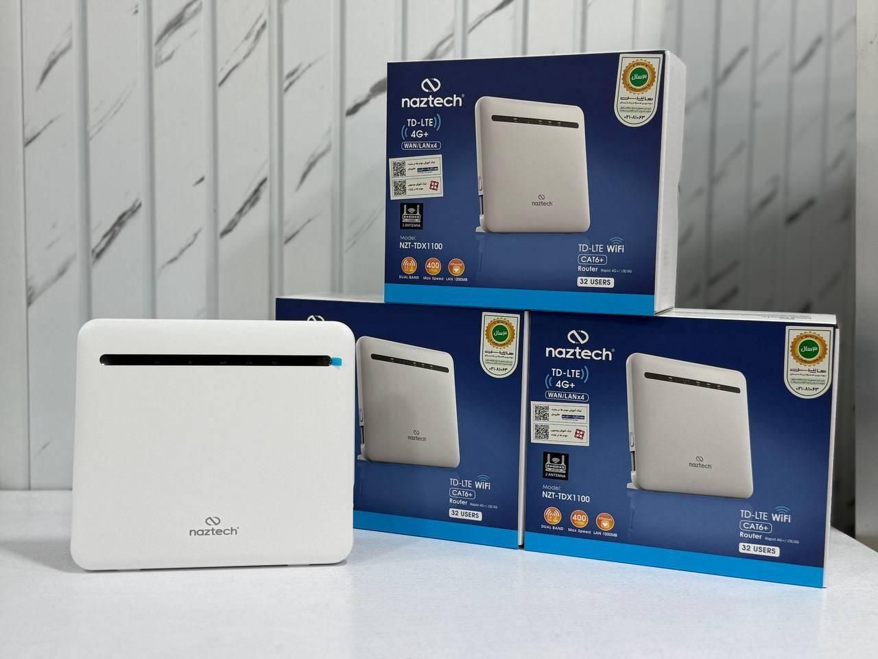 مودم 4G TDLTE رومیزی Naztech مدل TDX1100|مودم و تجهیزات شبکه|تهران, میدان انقلاب|دیوار