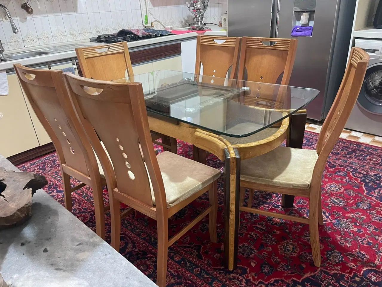 میز نهارخوری|میز و صندلی غذاخوری|کرج, عظیمیه|دیوار