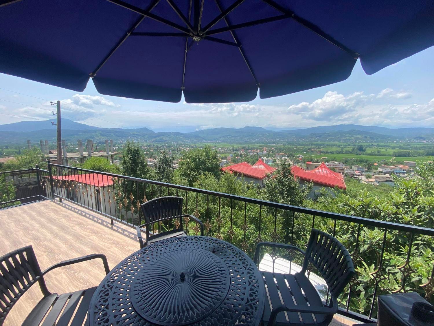 کلبه سوئیسی دوخوابه استخردار چهارفصل|اجارهٔ کوتاهمدت ویلا و باغ|شیرگاه, |دیوار