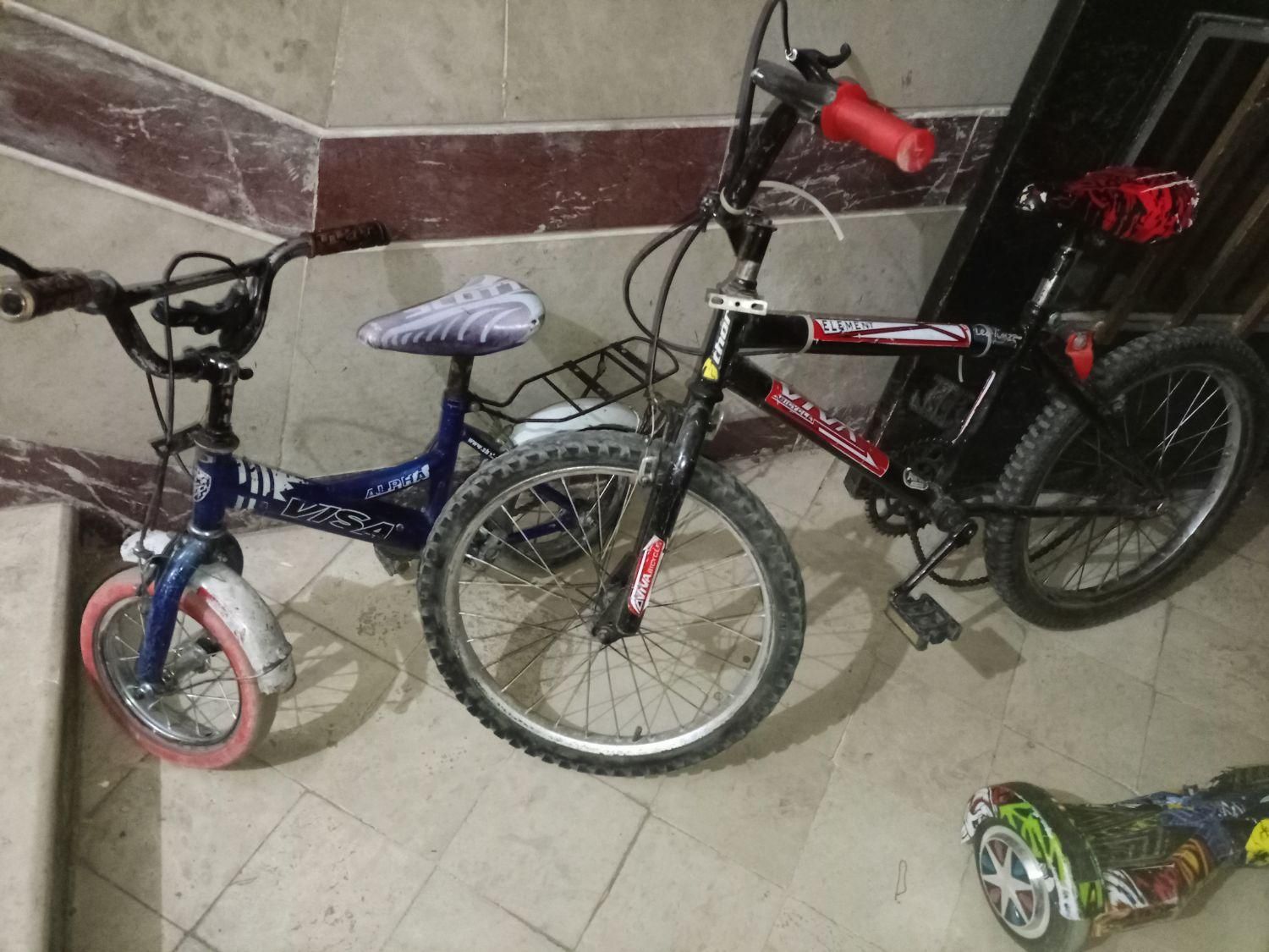 فروش دو دوچرخه 12 و 20|دوچرخه، اسکیت، اسکوتر|شیراز, پودنک|دیوار