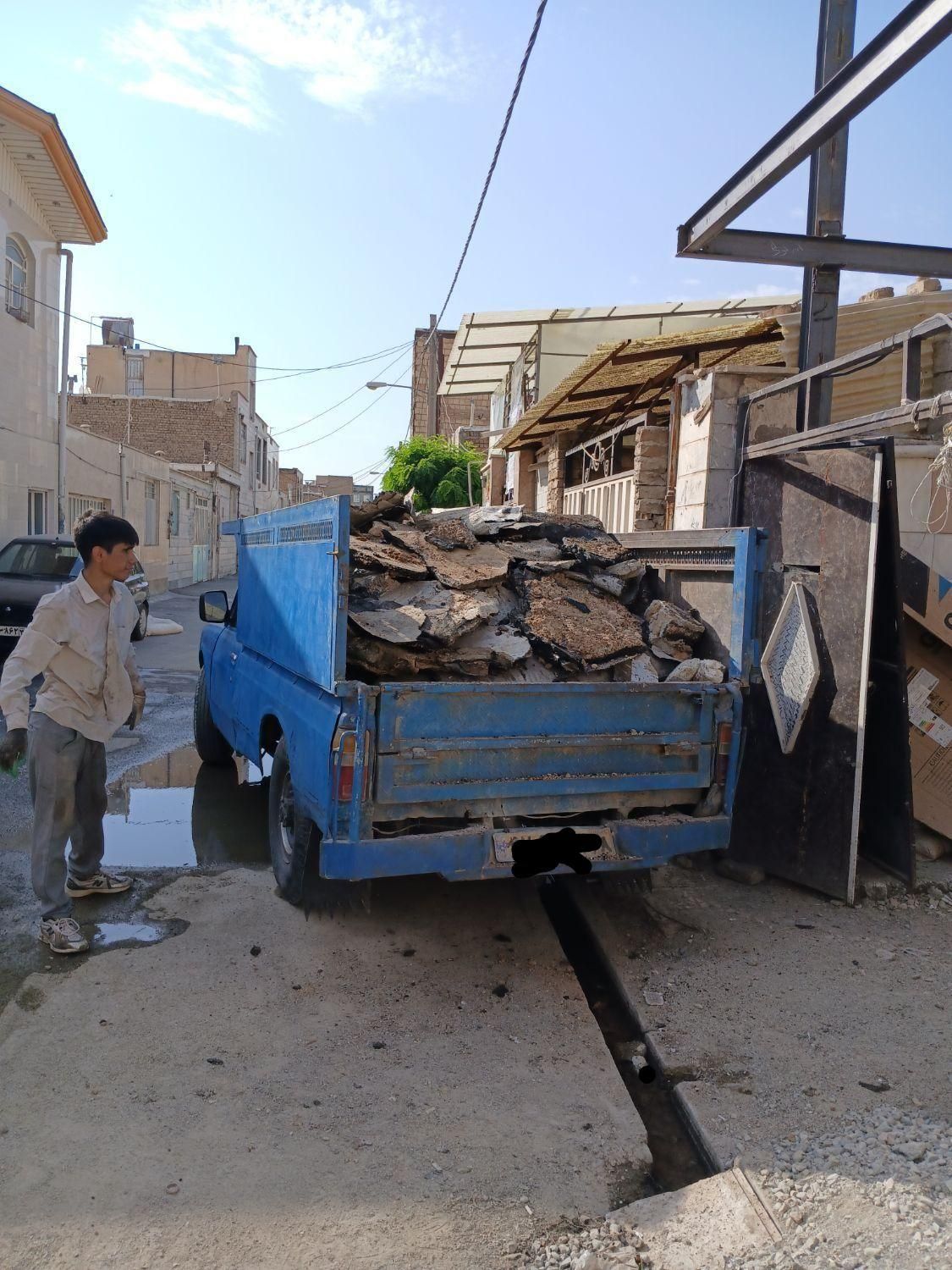 حمل ماسه نخاله و خاک بانیسان کمپرسی|خدمات حمل و نقل|کرج, حصارک بالا|دیوار