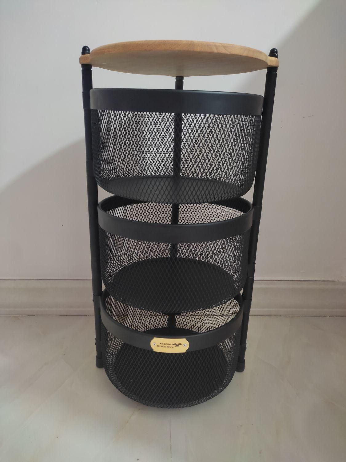 سبد جا سیب زمینی وپیاز|ظروف نگهدارنده، پلاستیکی، یک‌بارمصرف|گرمسار, |دیوار