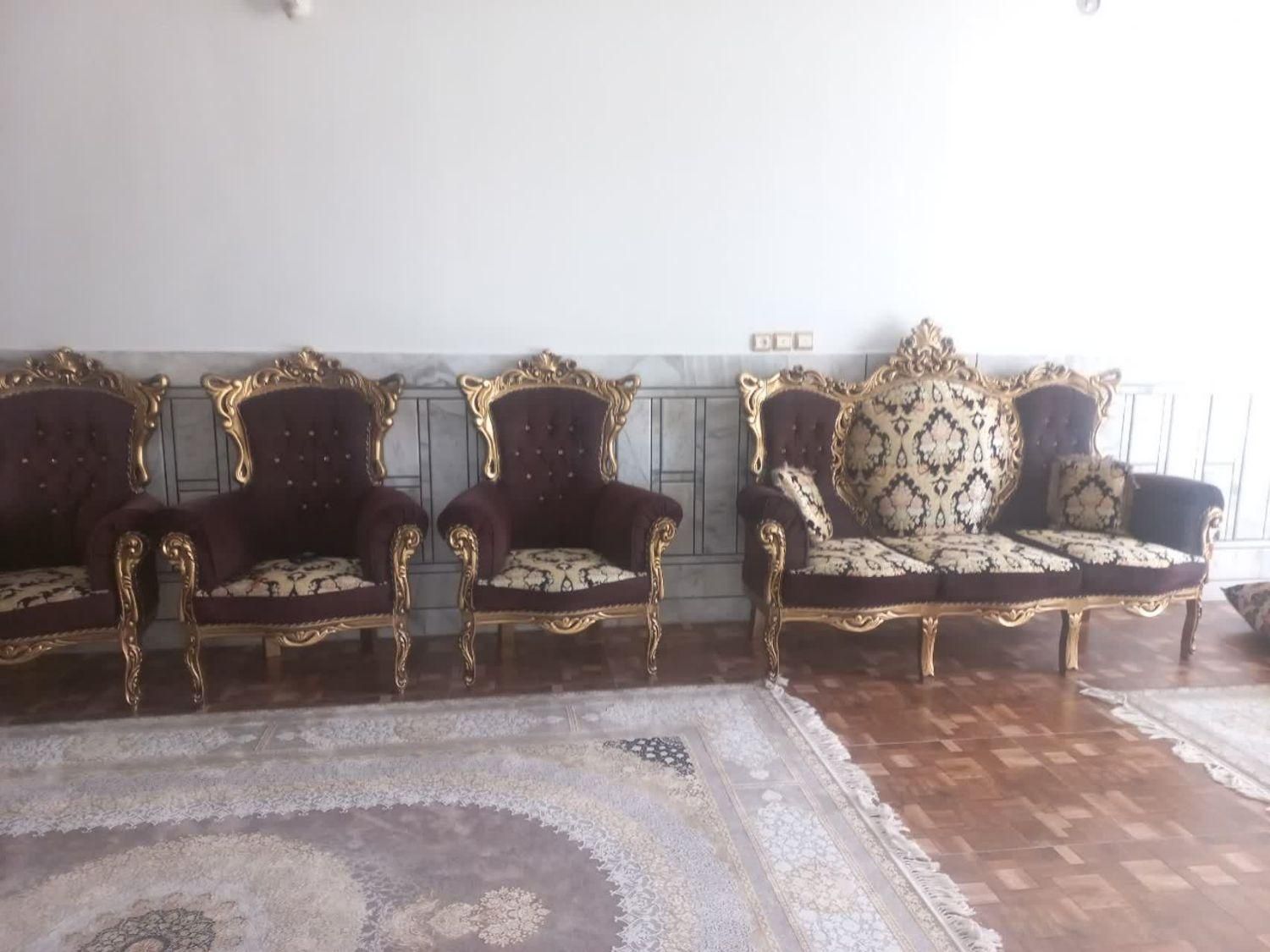 مبلمان سلطنتی|مبلمان خانگی و میز عسلی|خمینی‌شهر, |دیوار